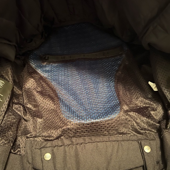 Power Trip Motorcycle Jacket w/ Back/Elbow Armor & Removable Liner Men's Small - Picture 5 of 5